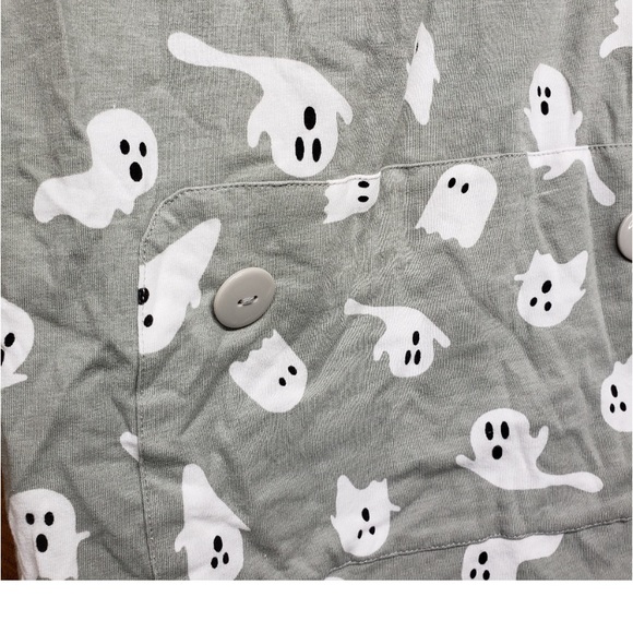 NWT Dog Pajama Costume XXL - Ghosts Gray White. Super Cute. - Picture 1 of 5
